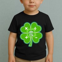 Math Pi Shamrock St Patricks Day Toddler T-Shirt