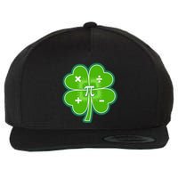 Math Pi Shamrock St Patricks Day Wool Snapback Cap