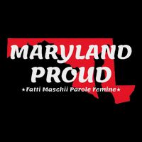 Maryland Proud State Motto Fatti Maschii Parole Femine 16 in Basic Backpack