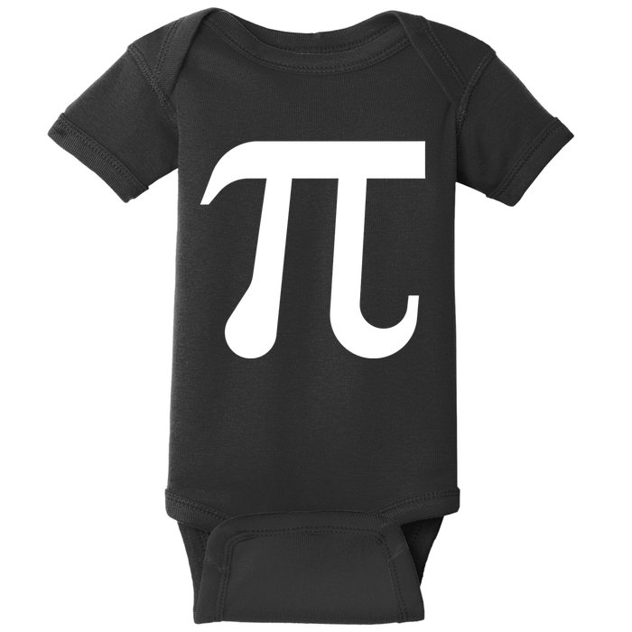 Math Pi Symbol Student Teacher Celebrate Pi Day March 14 Meaningful Gift Baby Bodysuit