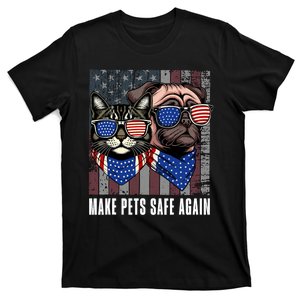 Make Pets Safe Again Trump Harris Debate Eating The Dogs Cat T-Shirt