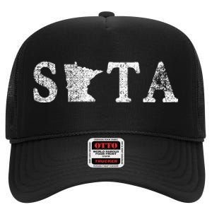 Minnesota Pride Sota High Crown Mesh Back Trucker Hat