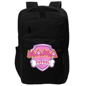 Mama Patrol Shirt Dog Mom Dad Impact Tech Backpack