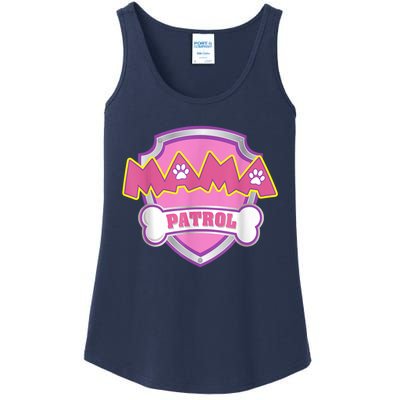 Mama Patrol Shirt Dog Mom Dad Ladies Essential Tank