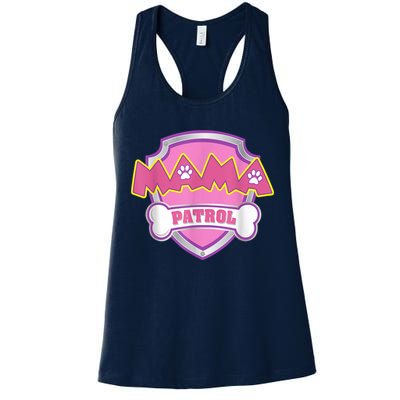 Mama Patrol Shirt Dog Mom Dad Womens Tank Top
