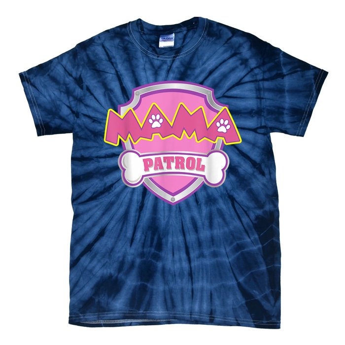 Mama Patrol Shirt Dog Mom Dad Tie-Dye T-Shirt