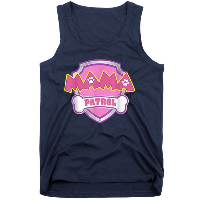 Mama Patrol Shirt Dog Mom Dad Tank Top