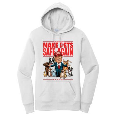 Make Pets Safe Again 2024 Save Our Pets Women's Pullover Hoodie