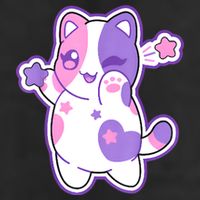 Meemeow Plush Squishy 7 Panel Mesh Trucker Snapback Hat
