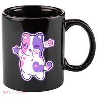 Meemeow Plush Squishy 11oz C Handle Ceramic Mug