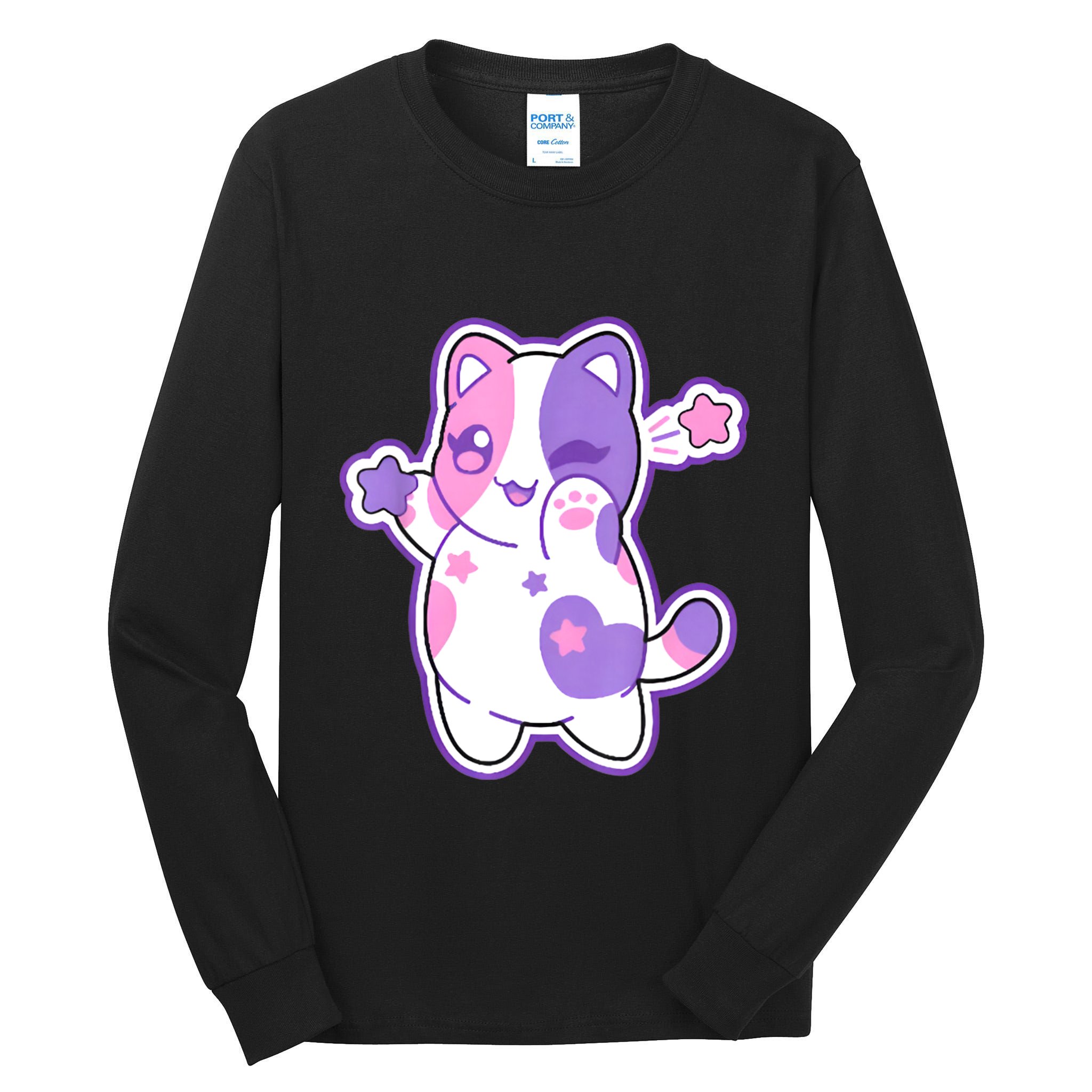 Meemeow Plush Squishy Tall Long Sleeve T-Shirt
