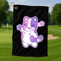 Meemeow Plush Squishy Golf Towel