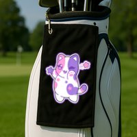 Meemeow Plush Squishy Golf Towel