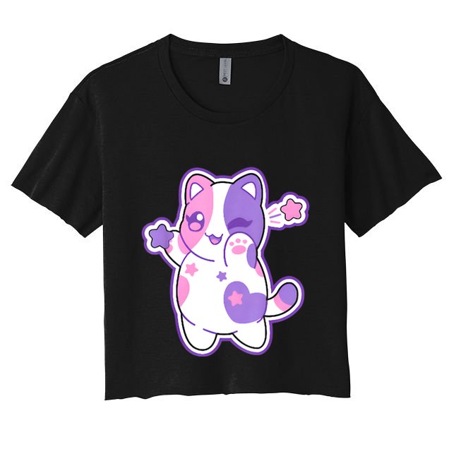 Meemeow Plush Squishy Crop Top