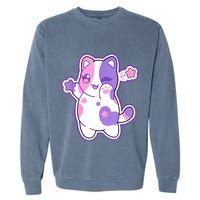 Meemeow Plush Squishy Garment-Dyed Sweatshirt