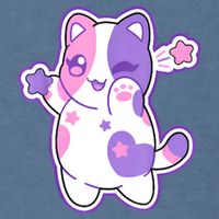 Meemeow Plush Squishy Garment-Dyed Sweatshirt