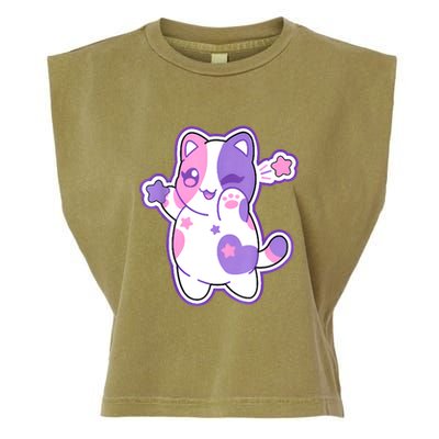 Meemeow Plush Squishy Garment-Dyed Women's Muscle Tee