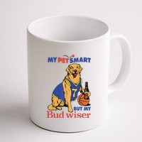 My Pet Smart But My Bud Wiser Funny Dog Lover Coffee Mug