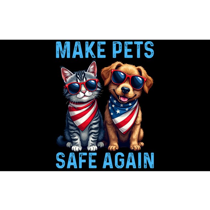 Make Pets Safe Again Funny Donald Trump They Are Eating The Dogs Bumper Sticker