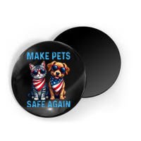 Make Pets Safe Again Funny Donald Trump They Are Eating The Dogs Magnet