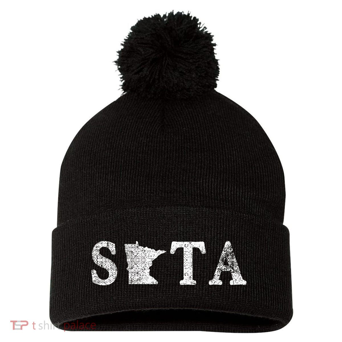 Minnesota Pride Sota Pom Pom 12in Knit Beanie