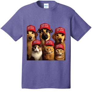 Make Pets Safe Again Funny Cats And Dogs 2024 Debate T-Shirt