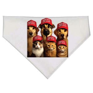 Make Pets Safe Again Funny Cats And Dogs 2024 Debate USA-Made Doggie Bandana