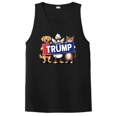 Make Pets Safe Again Cat Duck Dog Pets For Trump Gift PosiCharge Competitor Tank