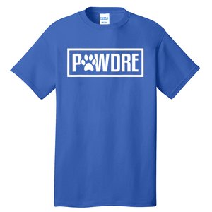 Mens Pawdre Shirt Cat Or Dog Dad Fathers Day Gift Tall T-Shirt