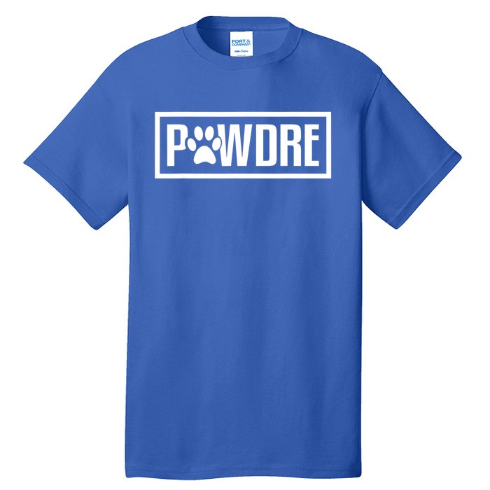 Mens Pawdre Shirt Cat Or Dog Dad Fathers Day Gift Tall T-Shirt