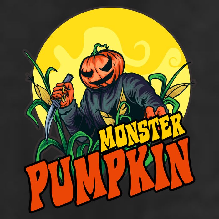 Monster Pumpkin Spooky Halloween 11oz C Handle Ceramic Mug