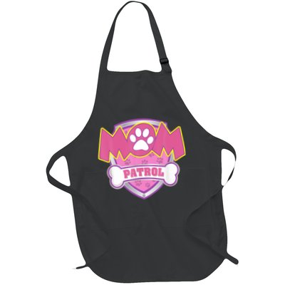 Mom Patrol Shirt Dog Mom Dad Funny Gift Birthday Party Apron
