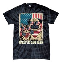 Make Pets Safe Again Trump Harris Debate Eating The Dogs Cat Tie-Dye T-Shirt