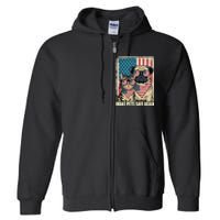 Make Pets Safe Again Trump Harris Debate Eating The Dogs Cat Full Zip Hoodie