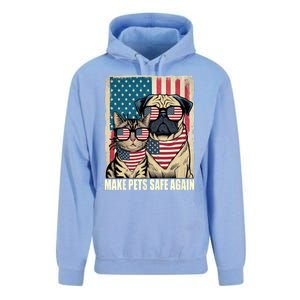 Make Pets Safe Again Trump Harris Debate Eating The Dogs Cat Unisex Surf Hoodie