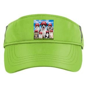 Make Pets Safe Again Democratic Republican Adult Drive Performance Visor