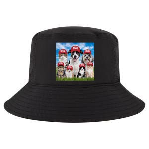 Make Pets Safe Again Democratic Republican Cool Comfort Performance Bucket Hat