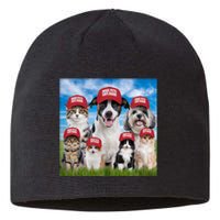 Make Pets Safe Again Democratic Republican Sustainable Beanie