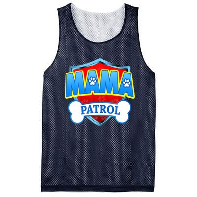 Mama Patrol Shirt Dog Mom Funny Gift For Mothers Day Mesh Reversible Basketball Jersey Tank