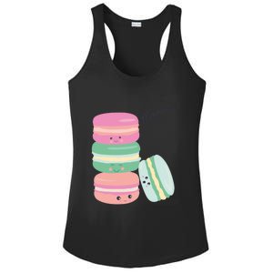 Macarons Paris Souvenir Cookie Kawaii French Mom Cute Gift Ladies PosiCharge Competitor Racerback Tank