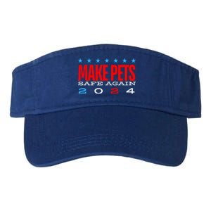 Make Pets Safe Again Debate Election 2024 Donald Trump Valucap Bio-Washed Visor