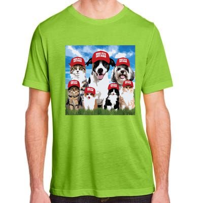 Make Pets Safe Again Democratic Republican Adult ChromaSoft Performance T-Shirt