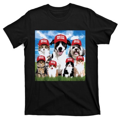 Make Pets Safe Again Democratic Republican T-Shirt