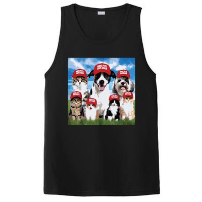 Make Pets Safe Again Democratic Republican PosiCharge Competitor Tank