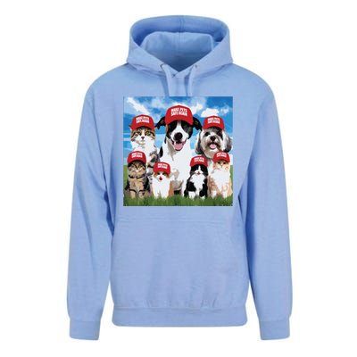 Make Pets Safe Again Democratic Republican Unisex Surf Hoodie