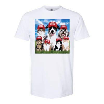 Make Pets Safe Again Democratic Republican Softstyle CVC T-Shirt