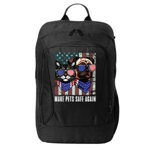 Make Pets Safe Again Trump Harris Debate Eating The Dogs Cat City Backpack