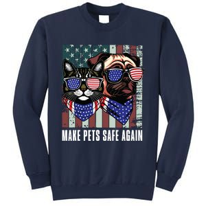 Make Pets Safe Again Trump Harris Debate Eating The Dogs Cat Sweatshirt