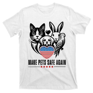 Make Pets Safe Again Trump Harris Debate Eating The Dogs Cat T-Shirt