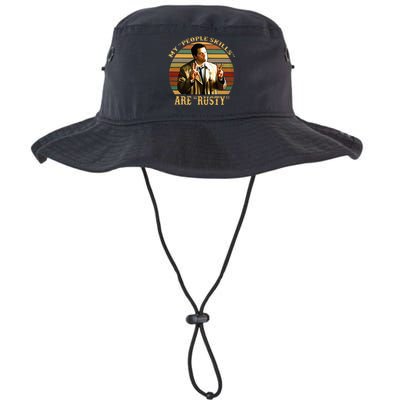 My People Skills Are Rusty Vintage Legacy Cool Fit Booney Bucket Hat